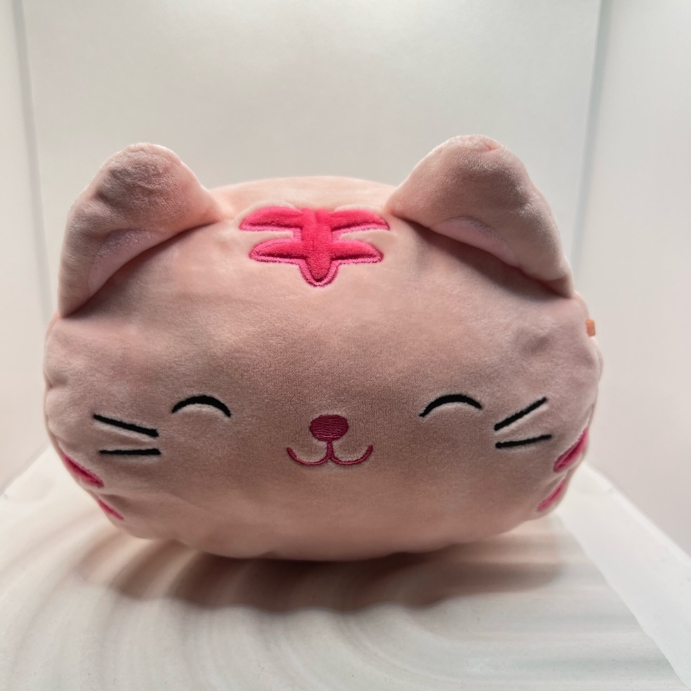 Squishmallows Squish Mallow Kelly Toy: Paulita Pink Kitty Cat Stackable